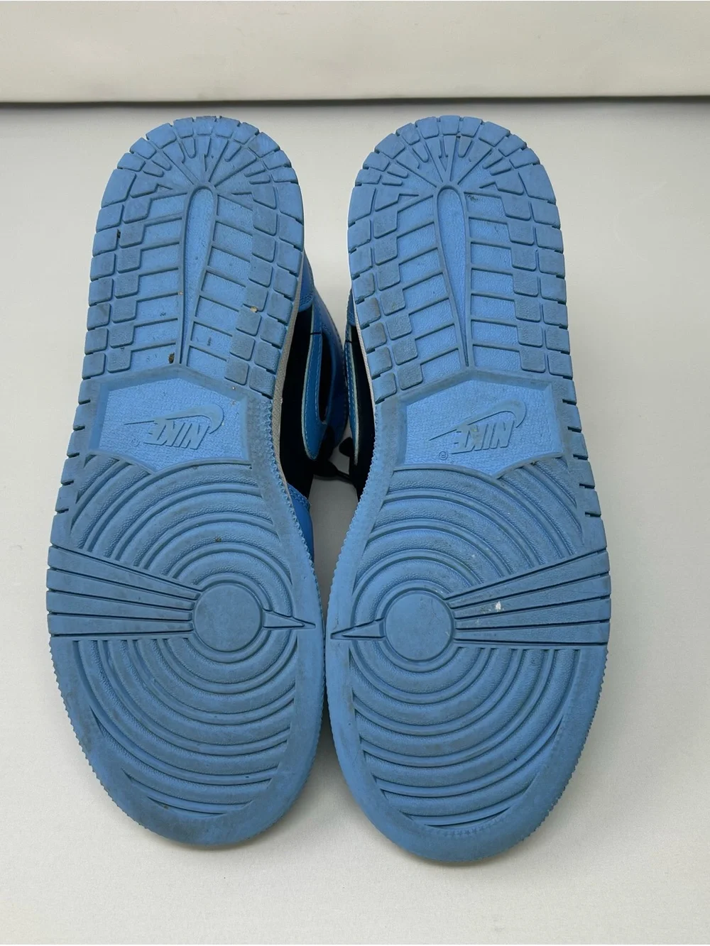 Jordan Kids' High-Top Sneakers in Black & Light Blue
